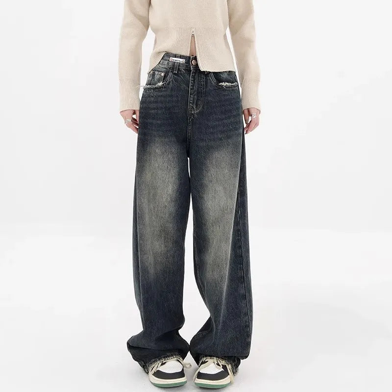 Retro Harajuku Baggy Jeans - Summer Style