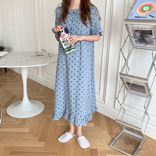 Camicia da notte estiva con stampa Hartjes Dreamy Nights di BellaCharm