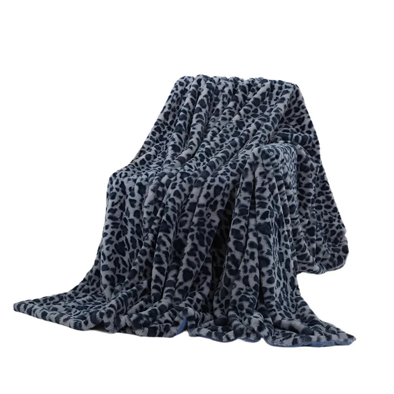 Haven | Luipaardprint | Fleece Deken