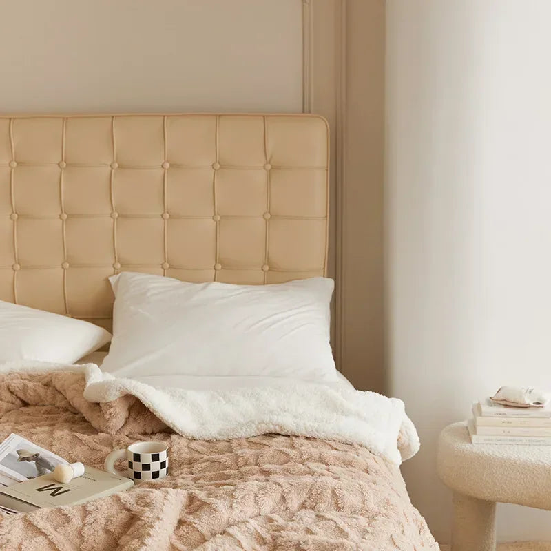 Havenloft | Koraal Fluwelen | Deken