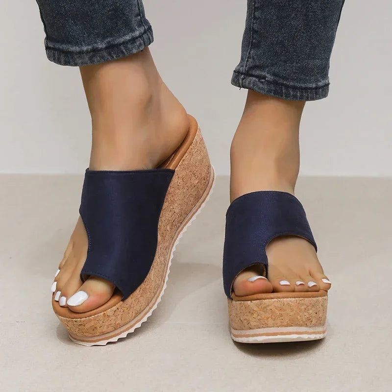 Ciabatte alla moda Celeste Trendy