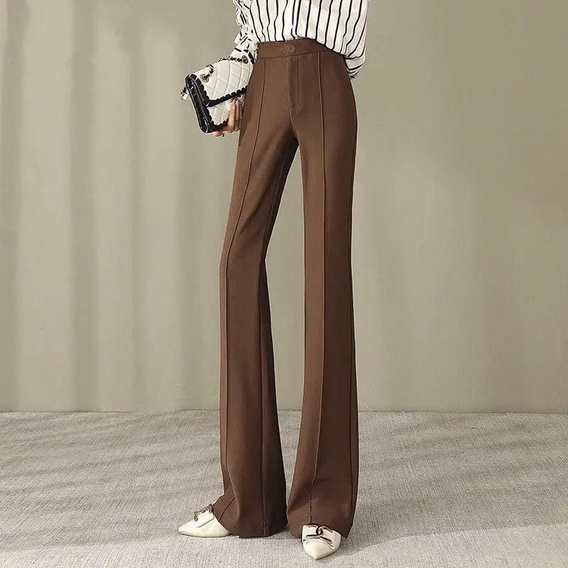 StyleSway Pantalón Acampanado Otoño Invierno