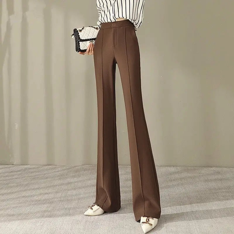 StyleSway Pantalón Acampanado Otoño Invierno