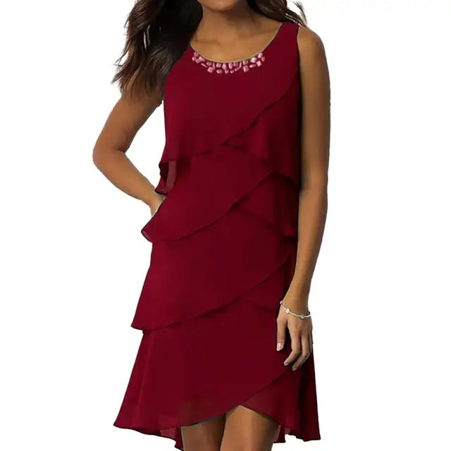 Bezaubernde Raffinesse: Das "Glänzende Eleganz" Kleid!