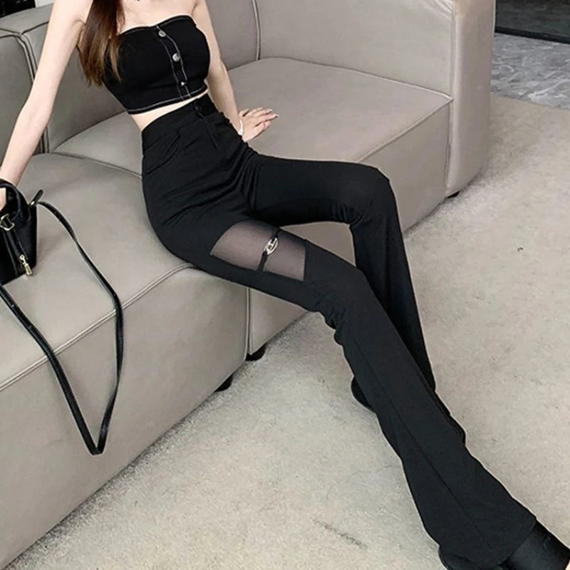 GlamourStyle Pantaloni Flare Estivi