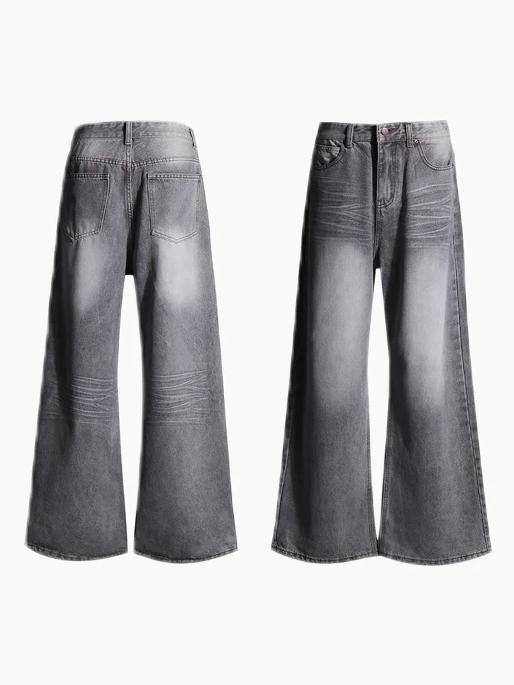 Houzhou Baggy Gewassen Jeans