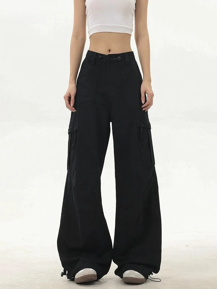 Pantalones Cargo Vintage para Mujeres - Estilo Y2K