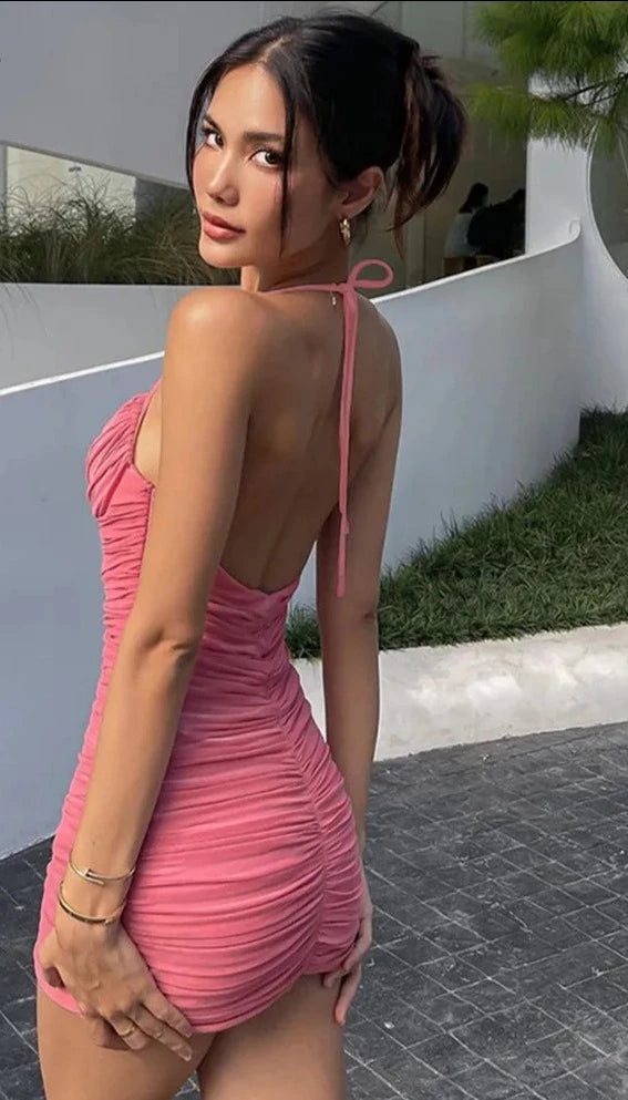 GlamourMeisje Sexy Mini Abito da Sera per Feste Estive