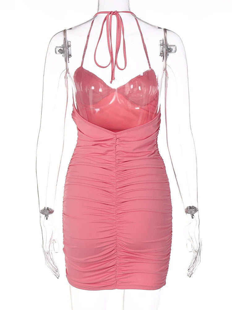 GlamourMeisje Sexy Mini Abito da Sera per Feste Estive