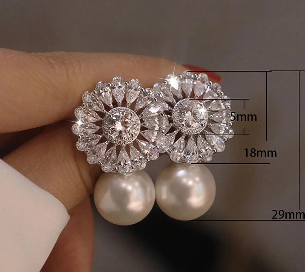 SchatJuweel Betoverende Parel Oorbellen