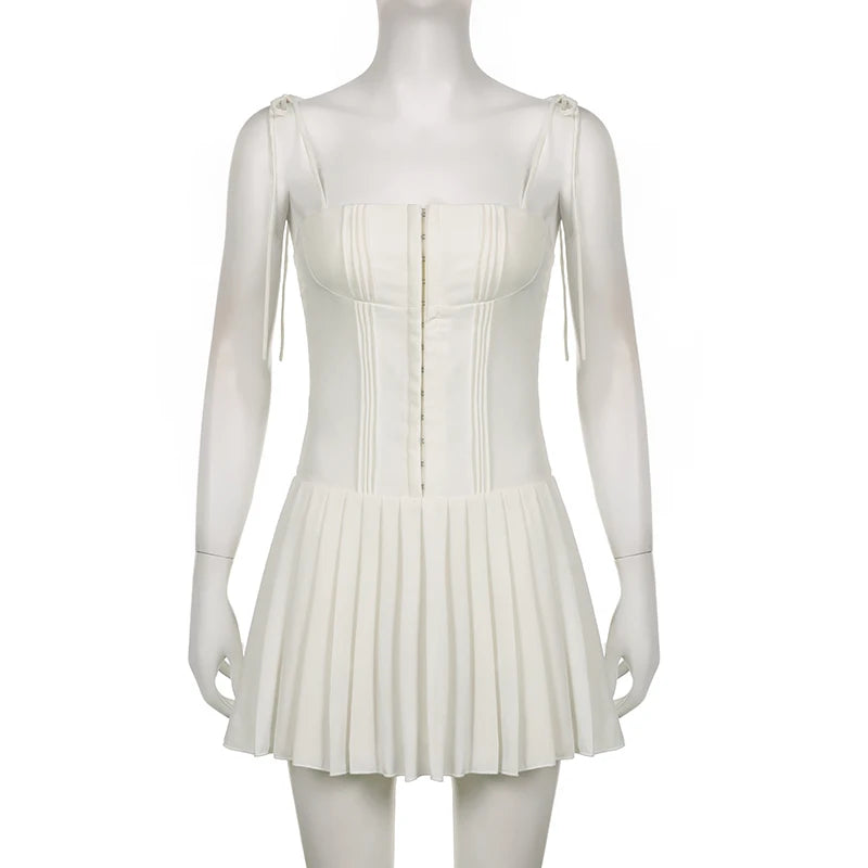 Shine Festliches A-Linien Faltenkorsettkleid