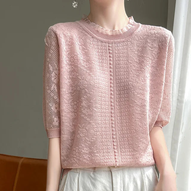 Chic Lace Top For Women