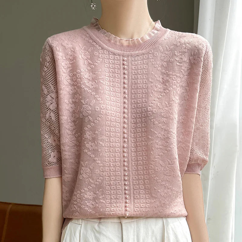 Chic Lace Top For Women