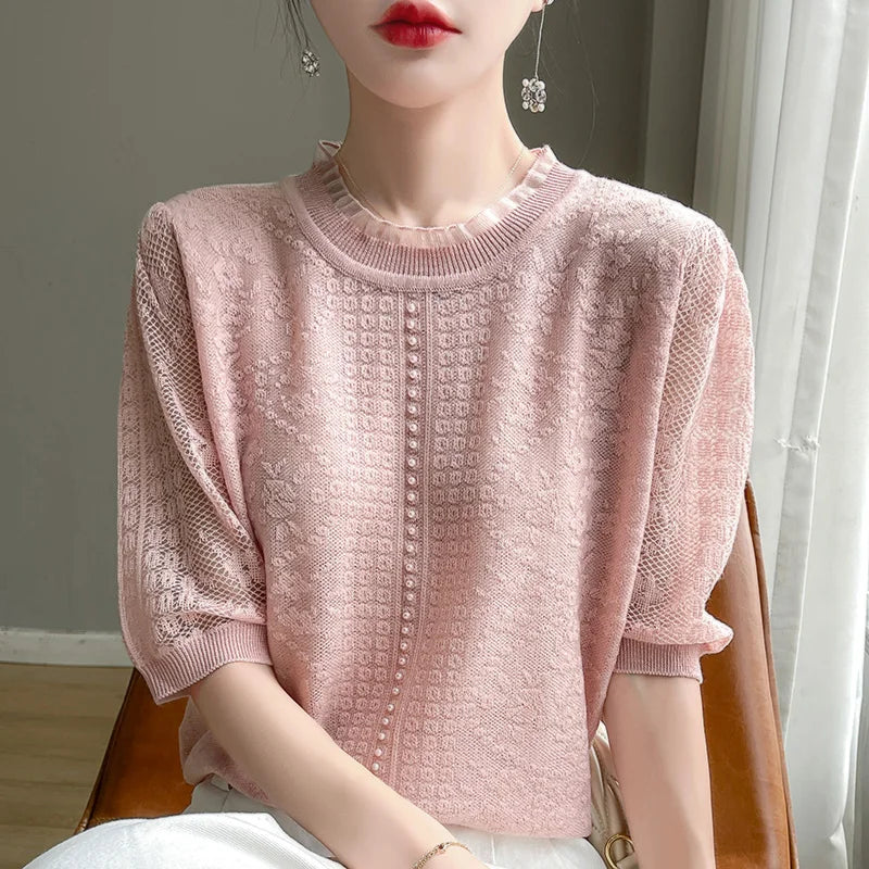 Chic Lace Top For Women
