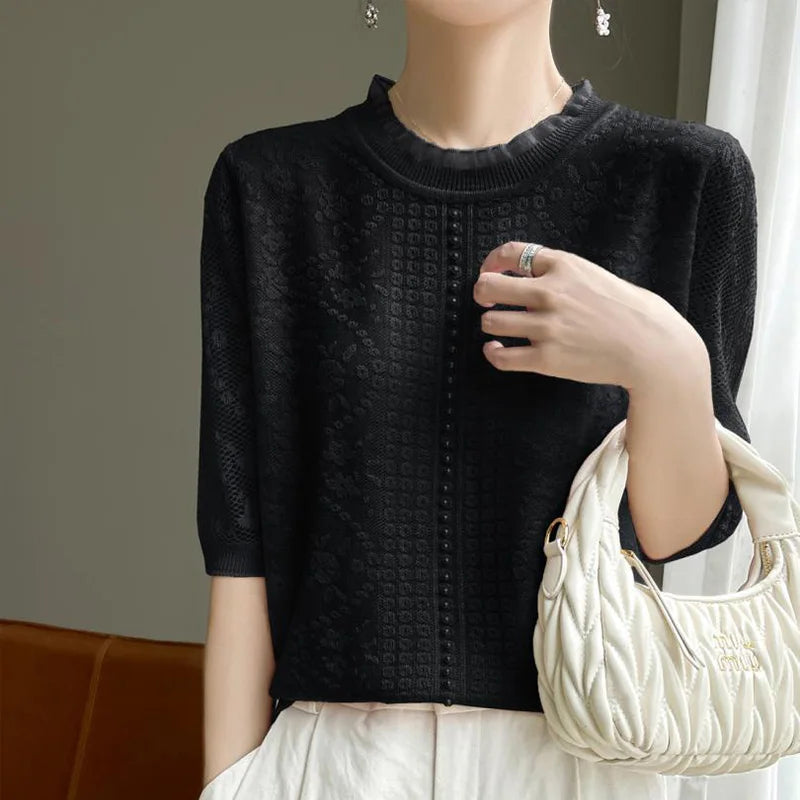 Chic Lace Top For Women