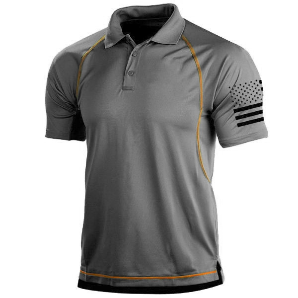 Jasper | Atmungsaktives Poloshirt maßgeschneidert mit sportlichen Ärmeln