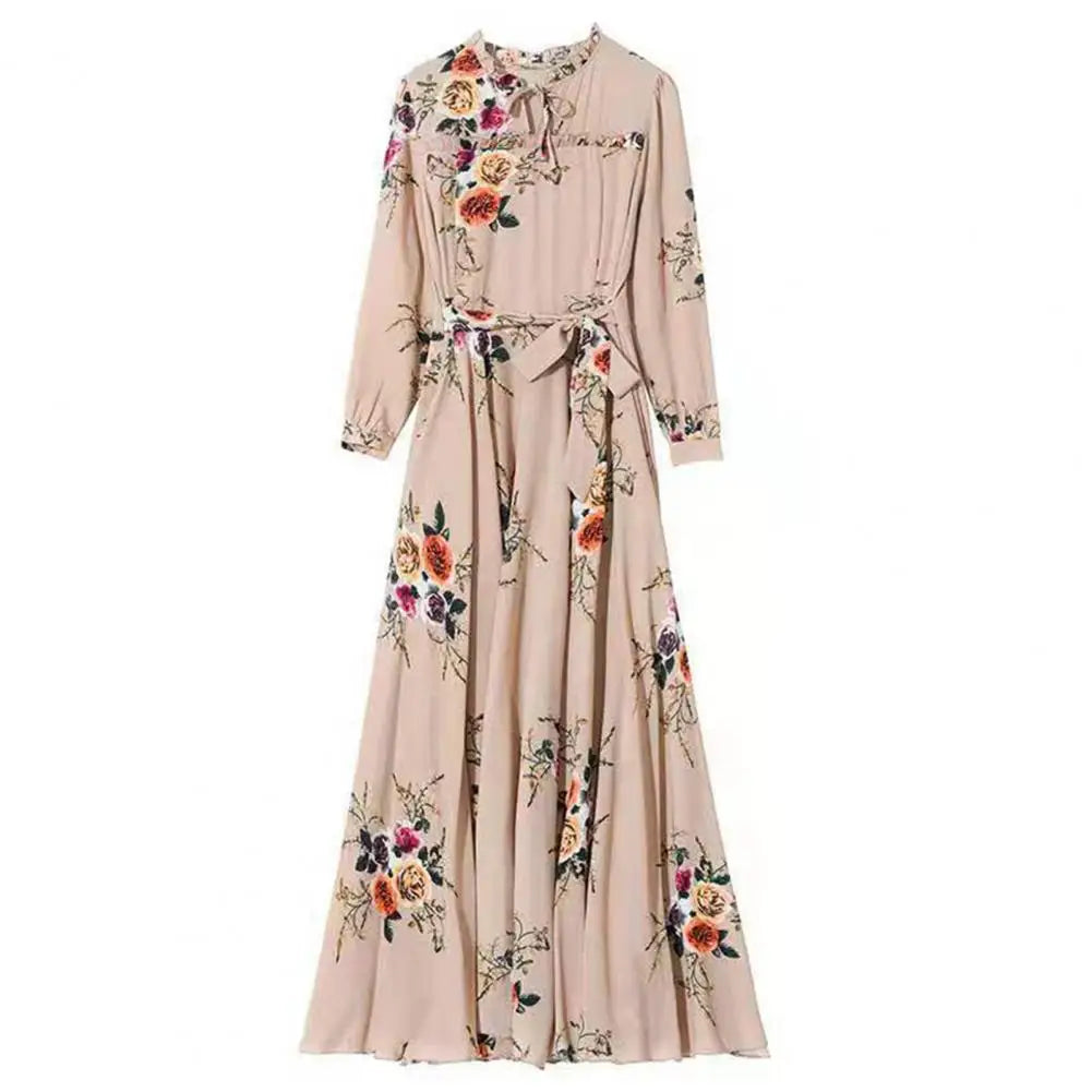 Eleganza Long Sleeve Maxi Dress