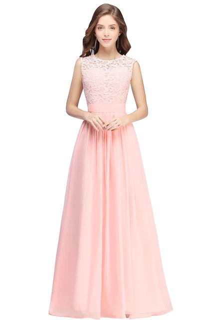 Betörende Kanten Chiffon Abendkleid von Eleganzia