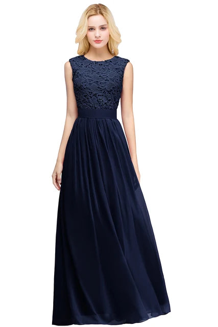 Betörende Kanten Chiffon Abendkleid von Eleganzia