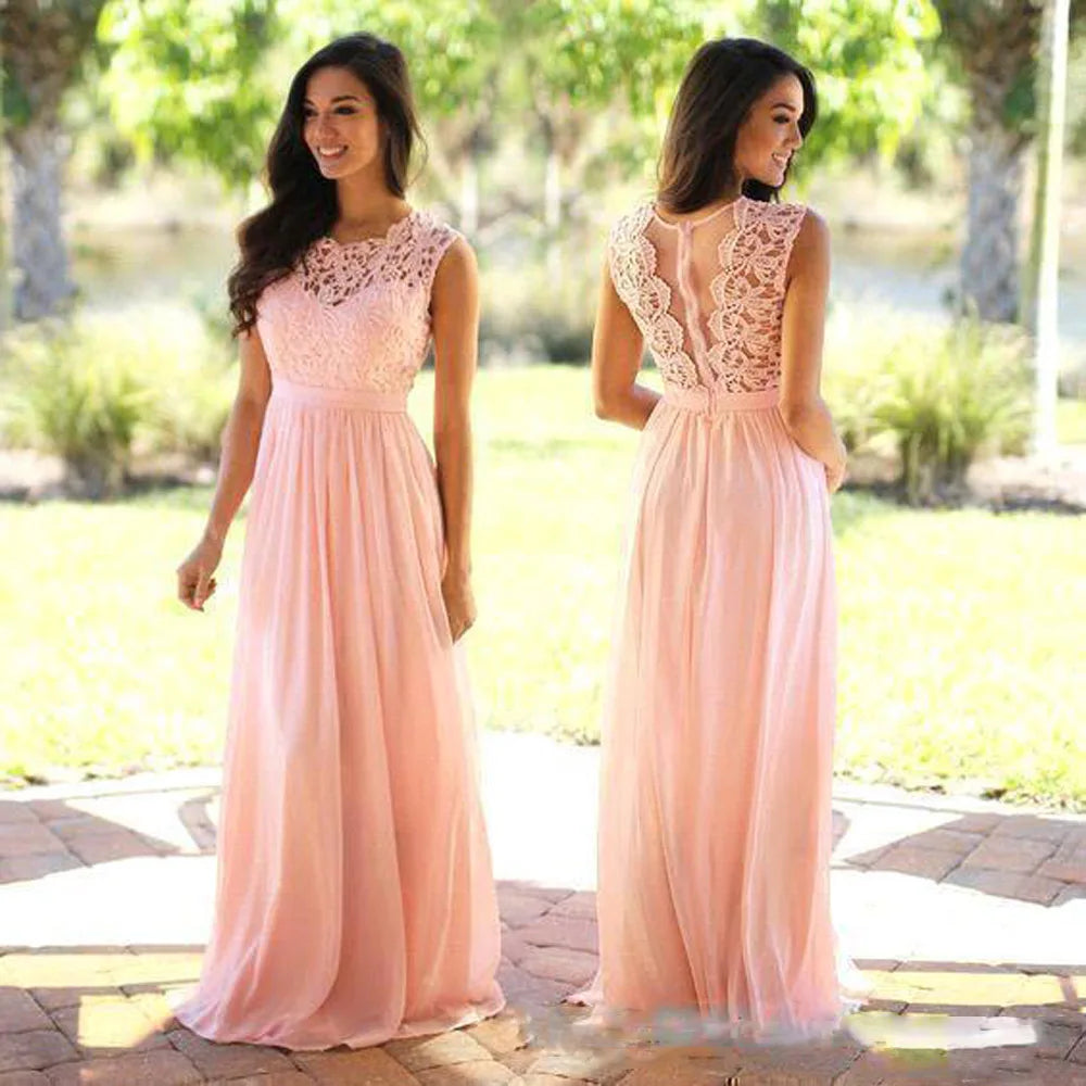 Betörende Kanten Chiffon Abendkleid von Eleganzia
