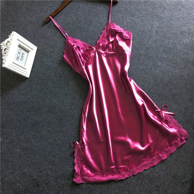 Sensuelle Elegance Kant Patchwork Camisola Lingerie Nachtkleding