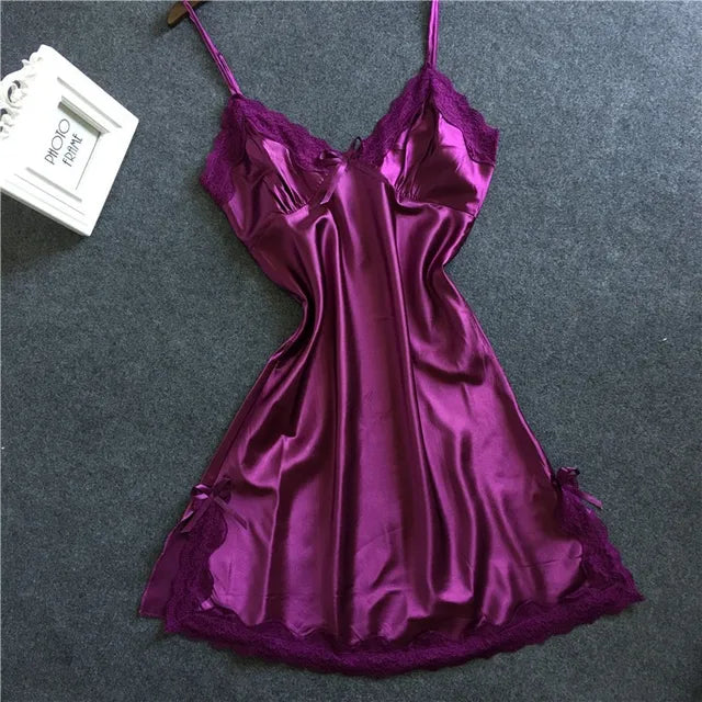 Sensuelle Elegance Kant Patchwork Camisola Lingerie Nachtkleding