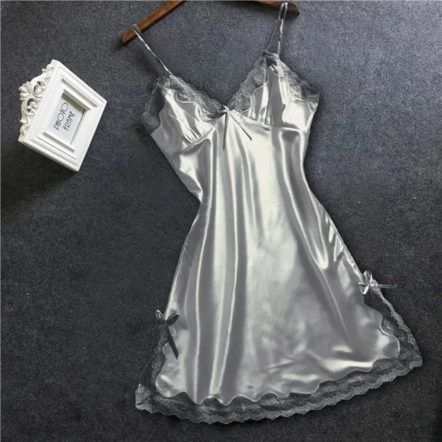 Sensuelle Elegance Kant Patchwork Camisola Lingerie Nachtkleding