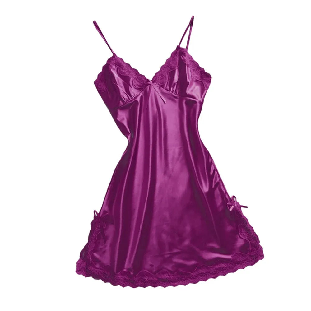 Sensuelle Elegance Kant Patchwork Camisola Lingerie Nachtkleding