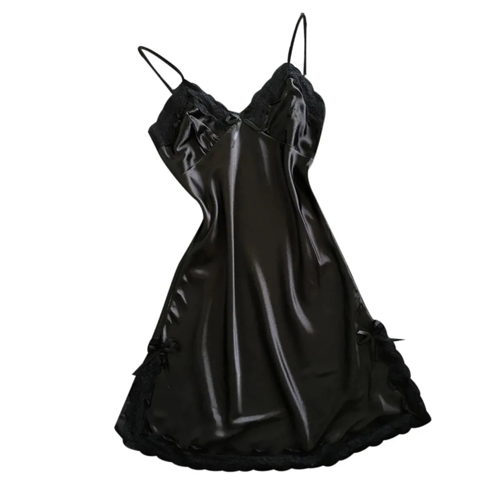 Sensuelle Elegance Kant Patchwork Camisola Lingerie Nachtkleding