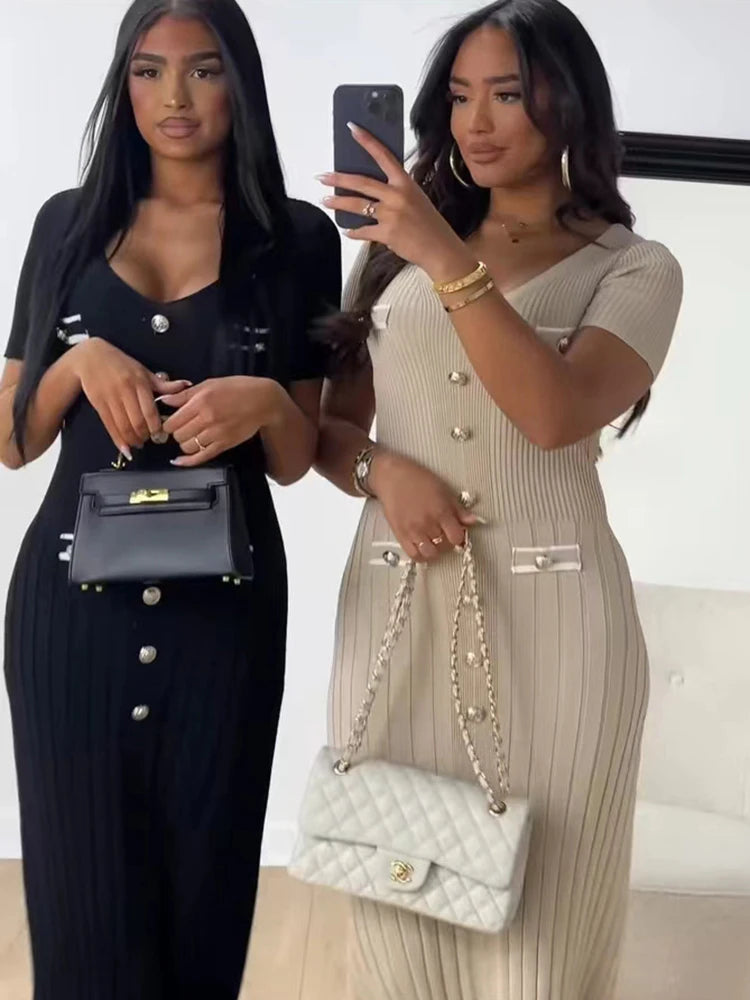 LuxeLeeter Moda Abito Estivo