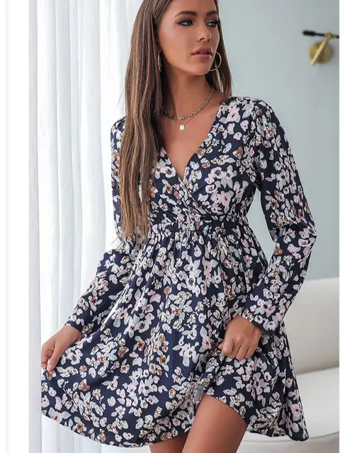 ModeMeisterin UrbanStyle Sommerkleid mit langen Ärmeln