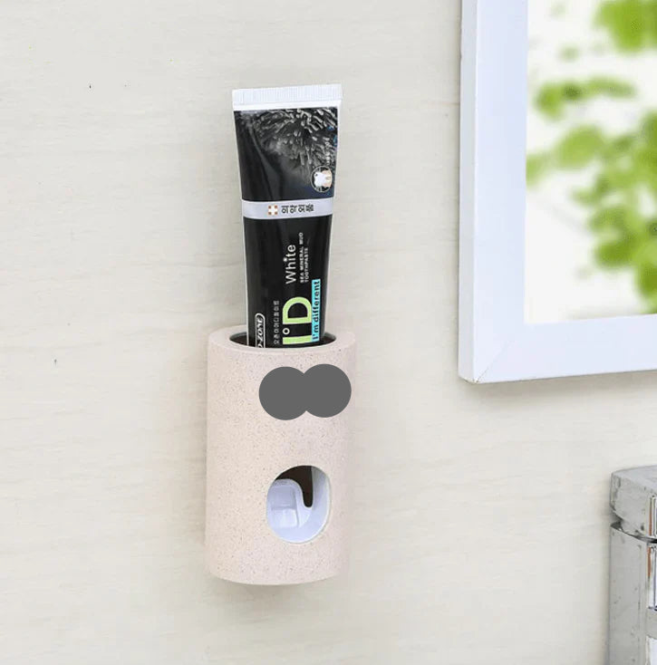 Een praktische en hygiënische tandpastadispenser van Klaro, die de tandpasta schoon en efficiënt doseert. Hij helpt om de badkamer netjes te houden door de tandenborstel en tandpasta op een hygiënische manier op te bergen en het dagelijks gebruik te vergemakkelijken.