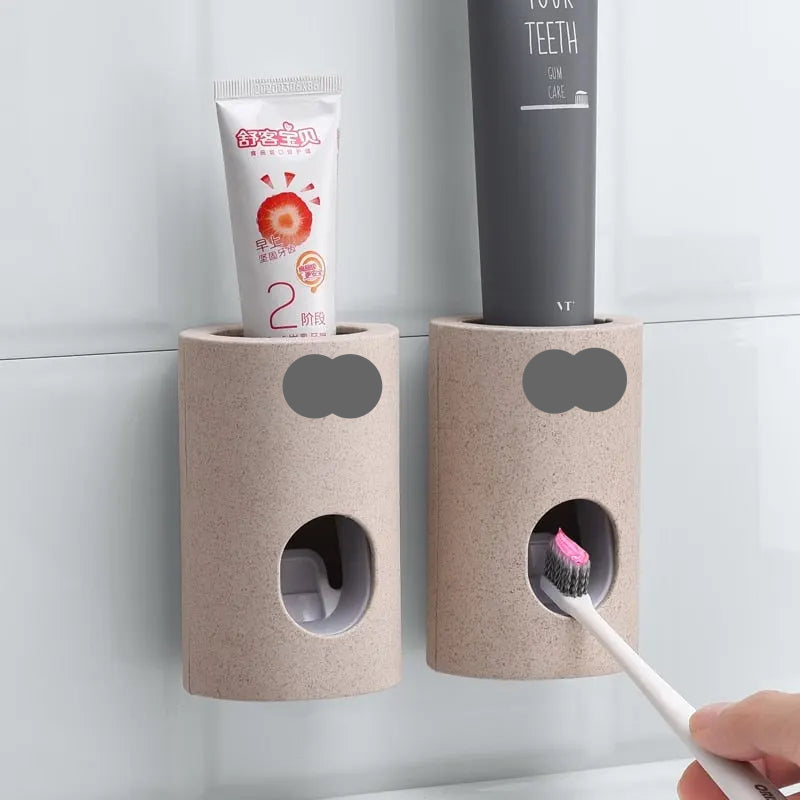 Een praktische en hygiënische tandpastadispenser van Klaro, die tandpasta schoon en eenvoudig doseert. De houder is geschikt voor het opbergen van tandpasta en tandenborstel, zorgt voor een nette en georganiseerde badkameromgeving en is ideaal voor dagelijks gebruik.