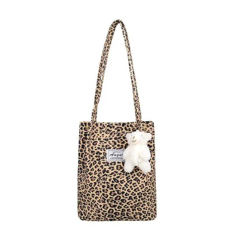 Luipaard Casual Tote Tas - Frisse Mode