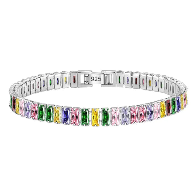 ZilverGlanz Luxus Kristallen Handarmband
