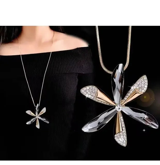 BellaGrace Onregelmatige Parel Zirkoon Kruis Ketting