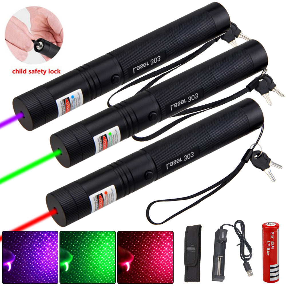 Krachtige Oplaadbare Laserpointer voor Buiten