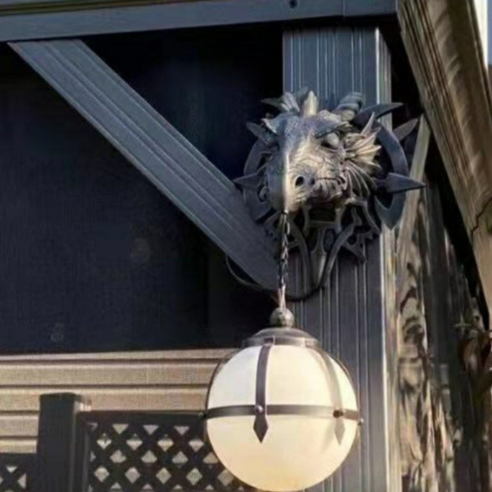 LED Wall Lamp Dragon Head
