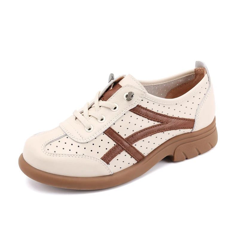 RoyalStride Lens Leather Casual Shoes