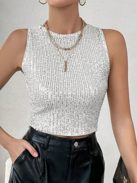 LenteGlam Beads Nightclub Vest