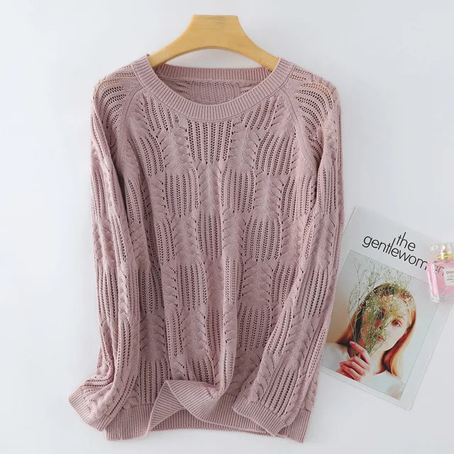 Spring and Summer Stylish Cotton Sweater for Women
