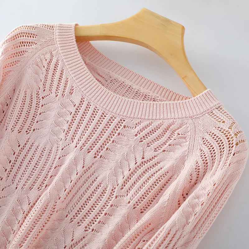 Spring and Summer Stylish Cotton Sweater for Women