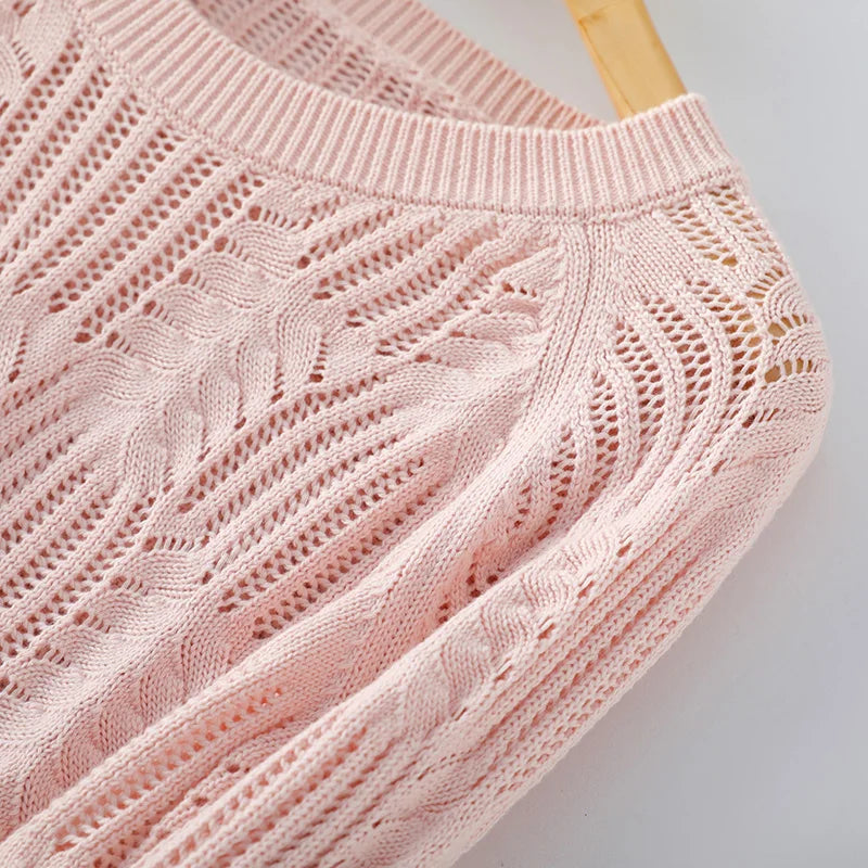 Spring and Summer Stylish Cotton Sweater for Women