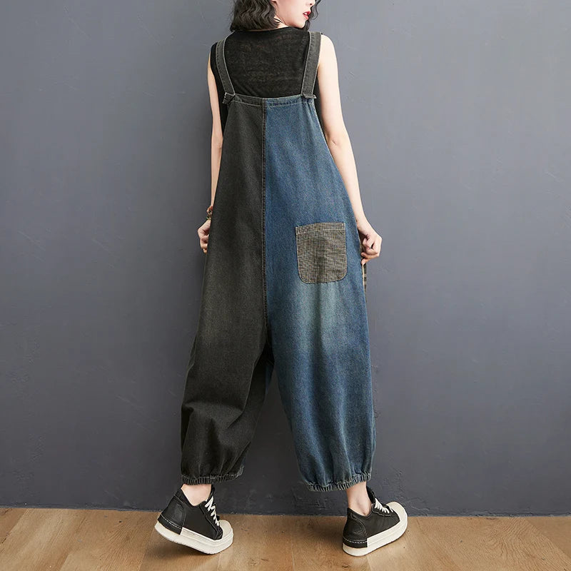 Luna Dames Denim Overalls for Summer Stylish Women
