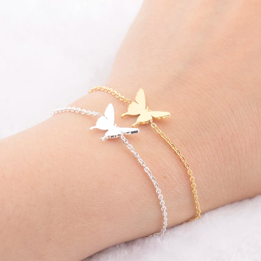 ButterflyCharm Cute Butterfly Bracelet for Women