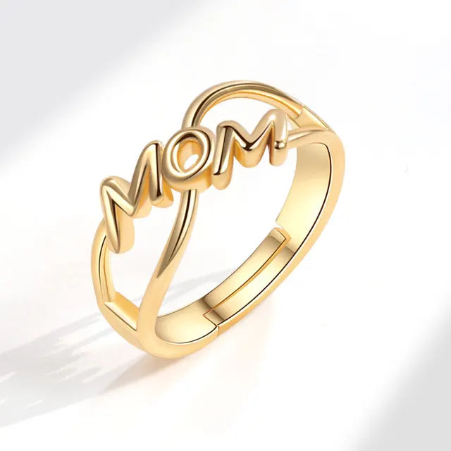 Lieve Mama" Sterlingsilber Ring von Lucente