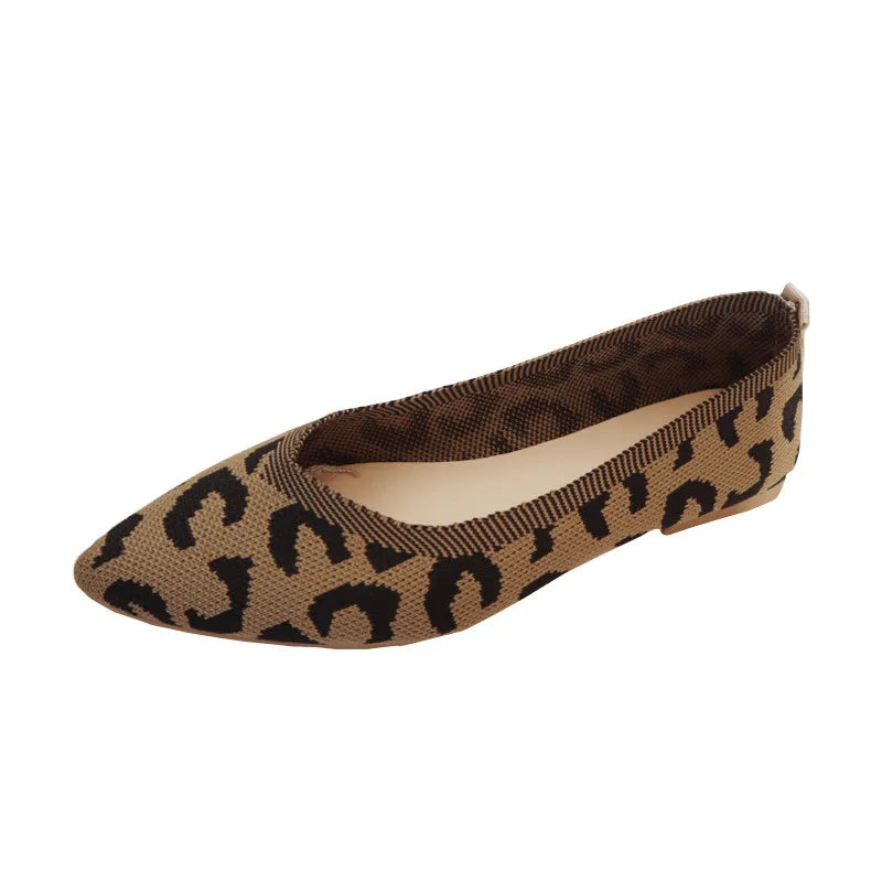 Leopolda Loafers: Stijlvolle Leopard Print Dames Schoenen