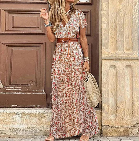 Celeste Boho Strand Maxi Jurk