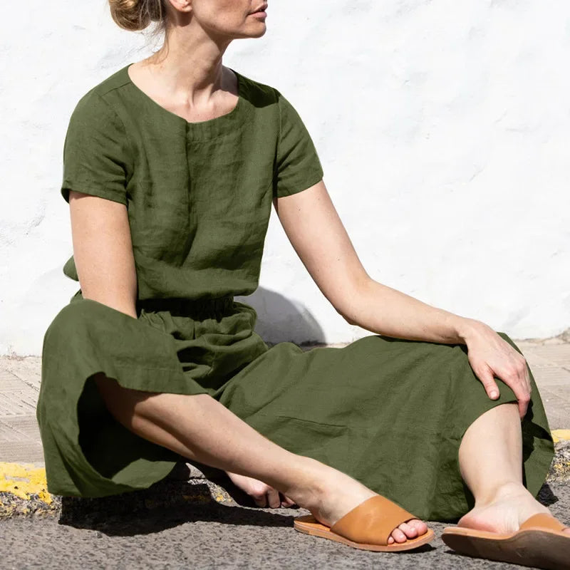 Zomerse Losse Dames Jumpsuit voor Comfortabele Stijl