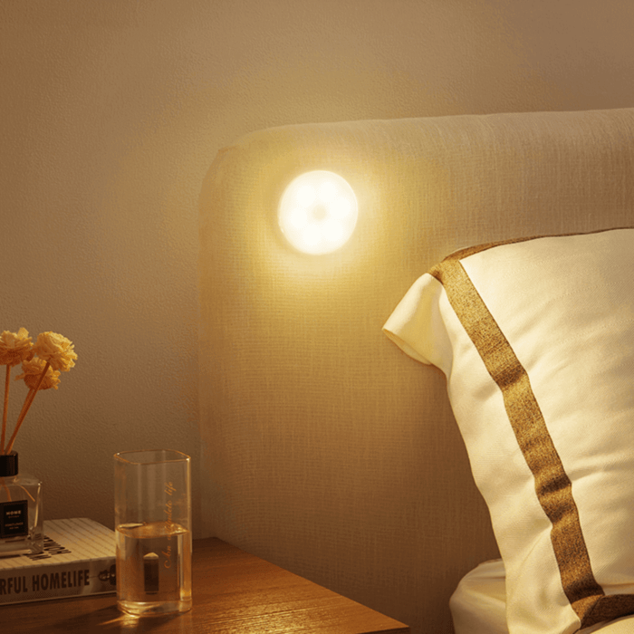 The LumoGlow Motion Lamp provides soft, automatic lighting when movement is detected. Its slim and energy-efficient design makes it ideal for bedside or other tight spaces, offering convenience and gentle illumination during nighttime. Perfect for a peaceful, safe environment